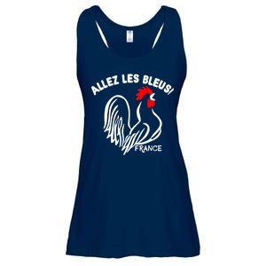 France Soccer Allez Les Bleus World Ladies Essential Flowy Tank