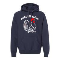 France Soccer Allez Les Bleus World Premium Hoodie