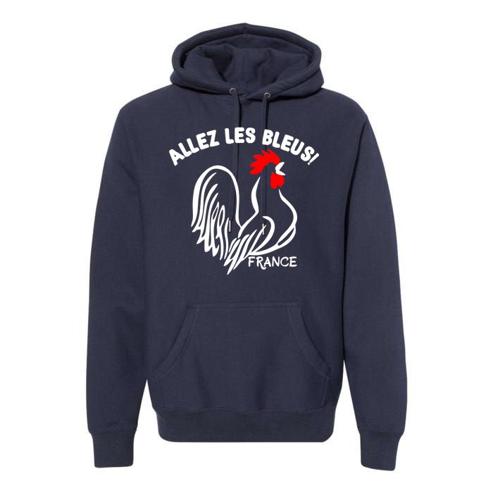 France Soccer Allez Les Bleus World Premium Hoodie