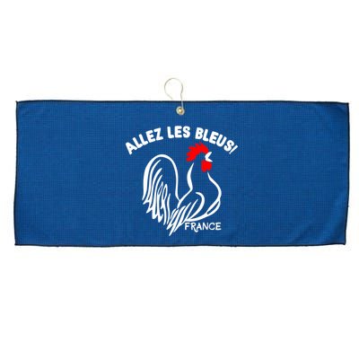 France Soccer Allez Les Bleus World Large Microfiber Waffle Golf Towel