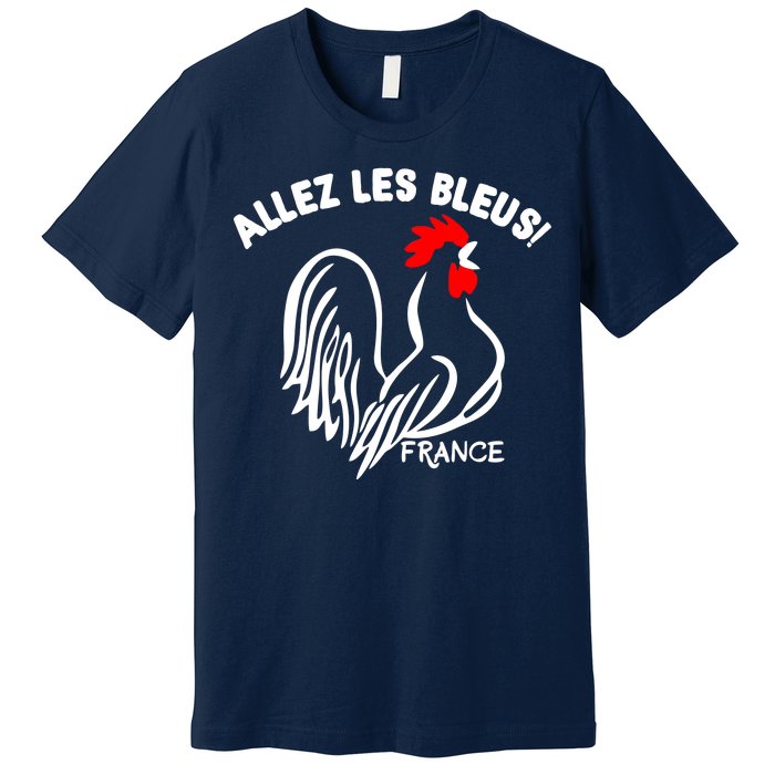 France Soccer Allez Les Bleus World Premium T-Shirt