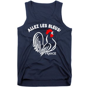 France Soccer Allez Les Bleus World Tank Top