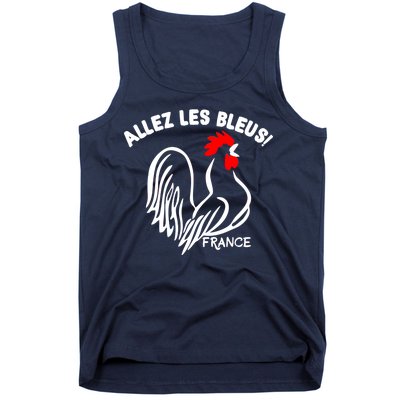 France Soccer Allez Les Bleus World Tank Top