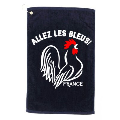 France Soccer Allez Les Bleus World Golf Towel