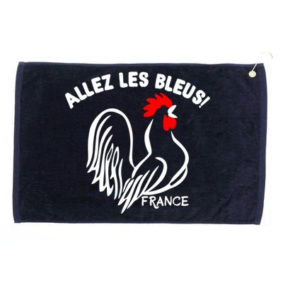 France Soccer Allez Les Bleus World Grommeted Golf Towel