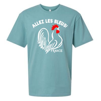 France Soccer Allez Les Bleus World Sueded Cloud Jersey T-Shirt