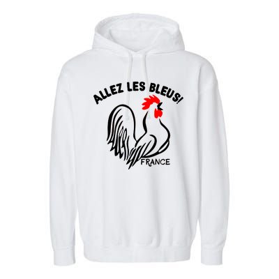 France Soccer Allez Les Bleus World Garment-Dyed Fleece Hoodie