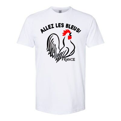 France Soccer Allez Les Bleus World Softstyle CVC T-Shirt