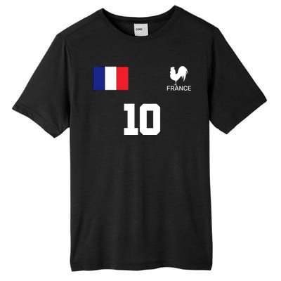 France Soccer Jersey Tall Fusion ChromaSoft Performance T-Shirt