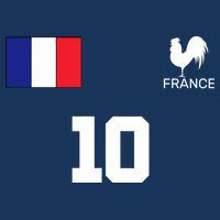 France Soccer Jersey 16 in Basic Backpack