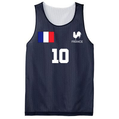 France Soccer Jersey Mesh Reversible Basketball Jersey Tank