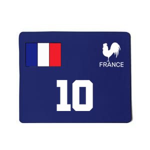 France Soccer Jersey Mousepad