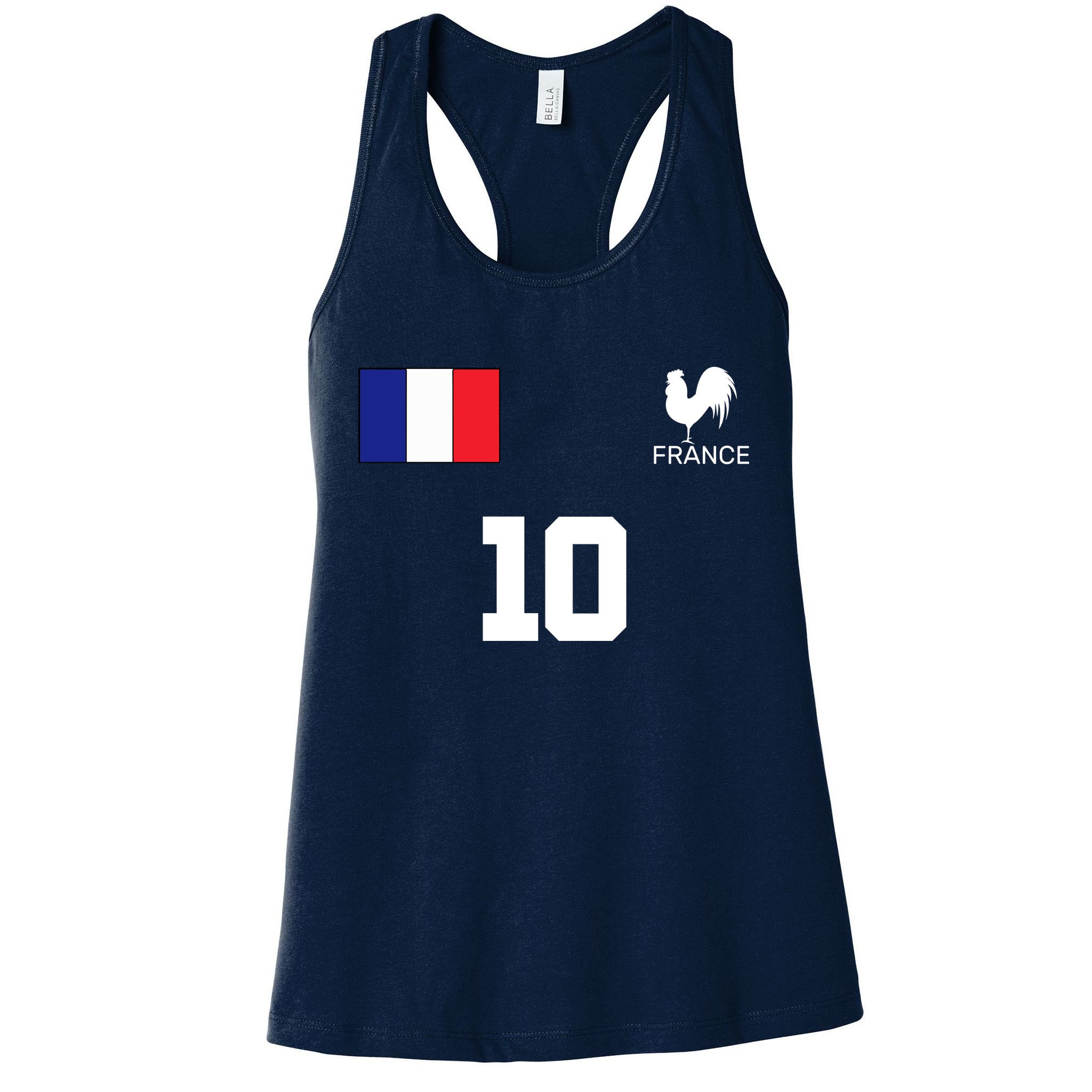 France Soccer Jersey Womens Tank Top