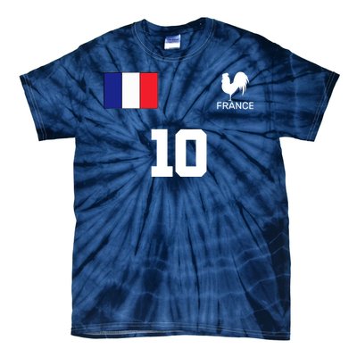 France Soccer Jersey Tie-Dye T-Shirt