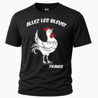 France Soccer World Allez Les Bleus Cooling Performance Crew T-Shirt
