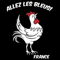 France Soccer World Allez Les Bleus Cooling Performance Crew T-Shirt