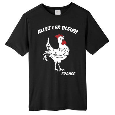 France Soccer World Allez Les Bleus Tall Fusion ChromaSoft Performance T-Shirt