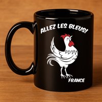 France Soccer World Allez Les Bleus 11oz C Handle Ceramic Mug