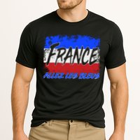 France Team Flag Allez Les Bleus Soccer Cooling Performance Crew T-Shirt