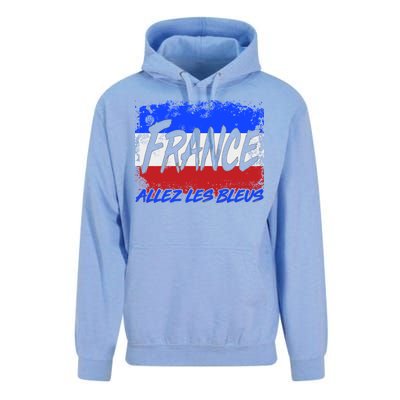 France Team Flag Allez Les Bleus Soccer Unisex Surf Hoodie