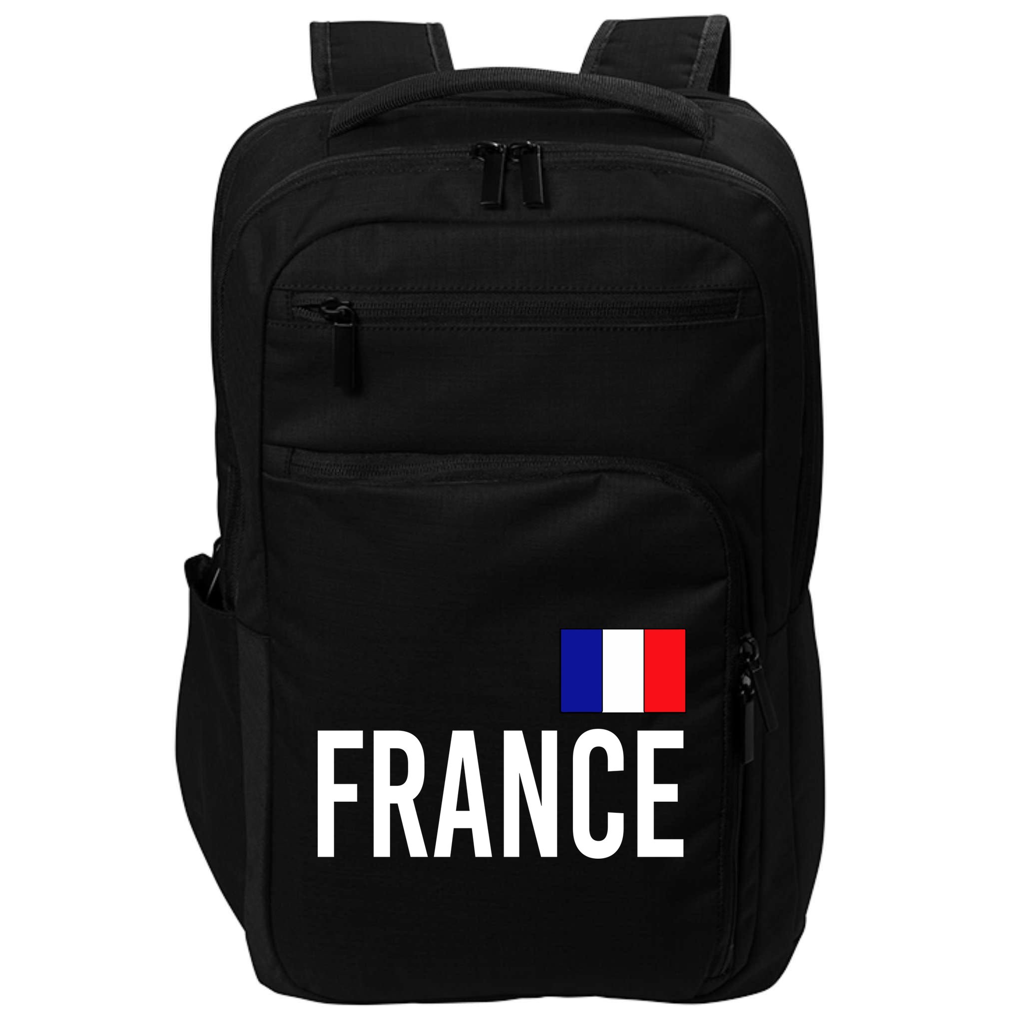 France Team Flag Logo Impact Tech Backpack