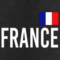 France Team Flag Logo Adult Drive Performance Visor