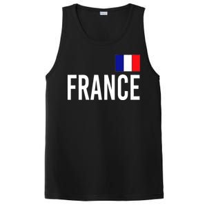 France Team Flag Logo PosiCharge Competitor Tank