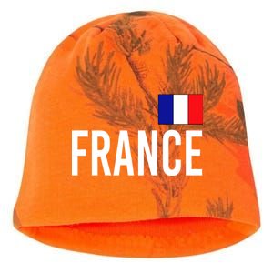 France Team Flag Logo Kati - Camo Knit Beanie