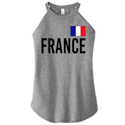 France Team Flag Logo Women’s Perfect Tri Rocker Tank