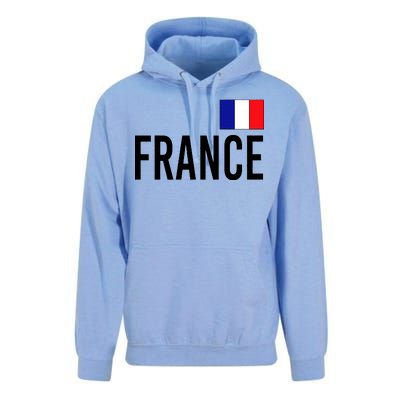 France Team Flag Logo Unisex Surf Hoodie