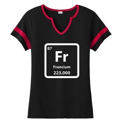 Francium Element Ladies Halftime Notch Neck Tee