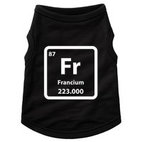 Francium Element Doggie Tank