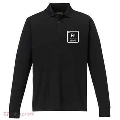 Francium Element Performance Long Sleeve Polo