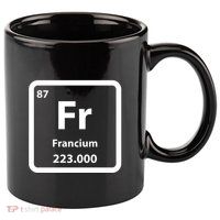 Francium Element 11oz C Handle Ceramic Mug