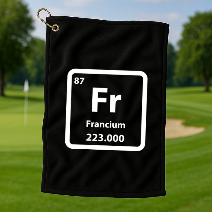 Francium Element Golf Towel