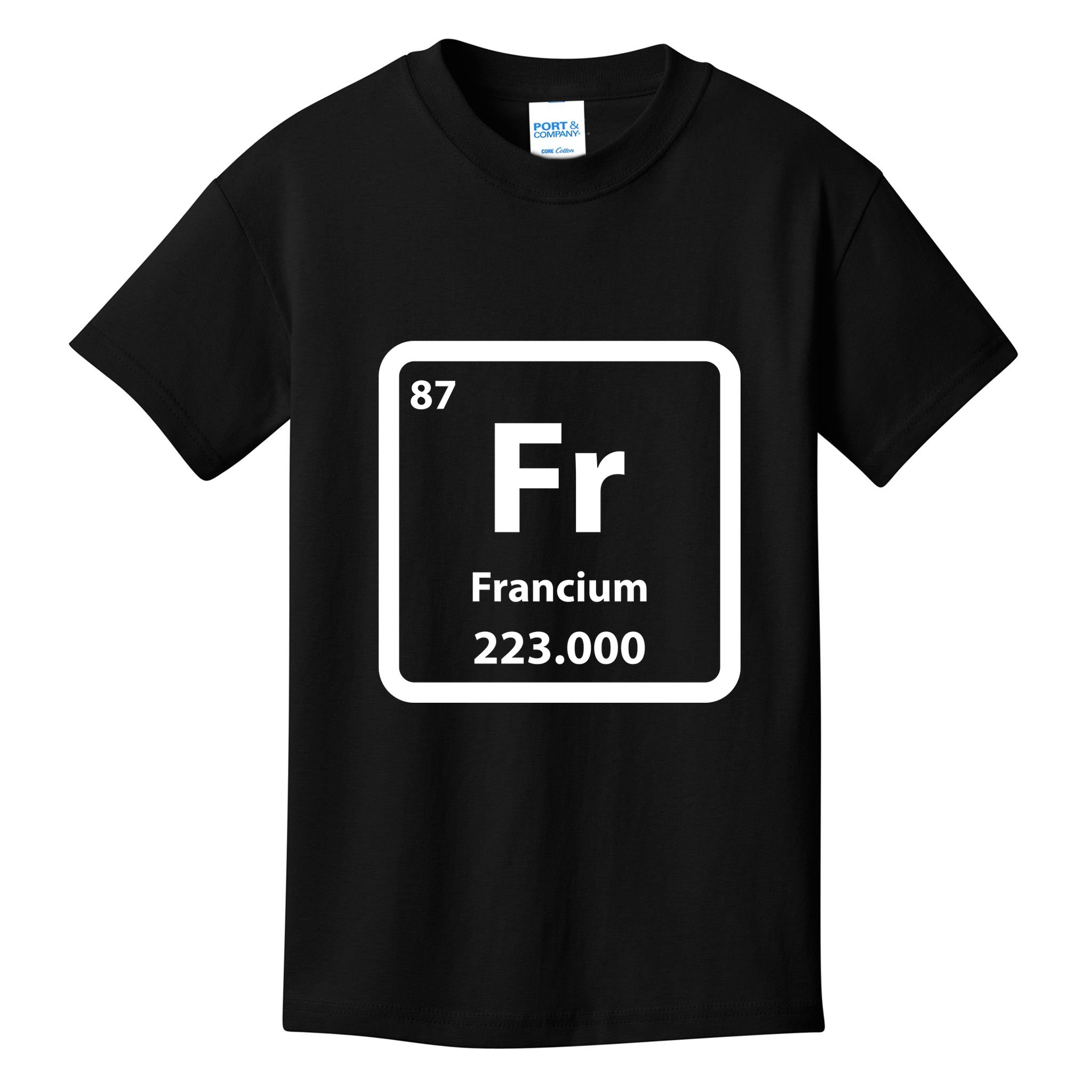 Francium Element Kids T-Shirt