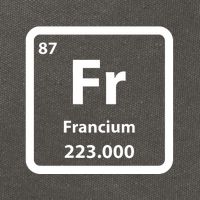 Francium Element Cotton Canvas Backpack