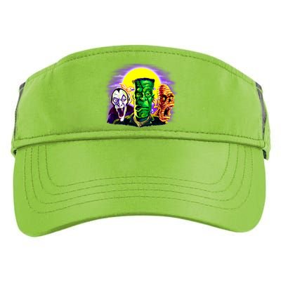 Frankenstein Halloween Monsters Adult Drive Performance Visor