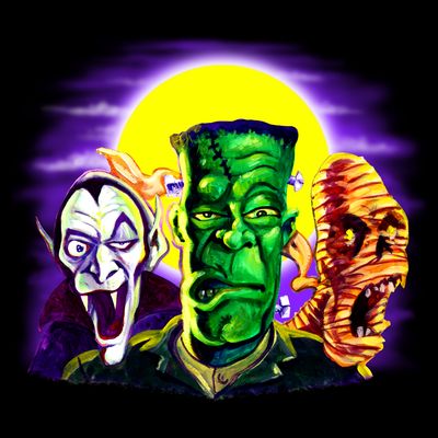 Frankenstein Halloween Monsters T-Shirt