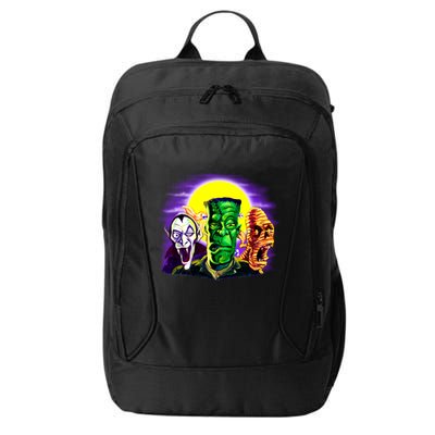 Frankenstein Halloween Monsters City Backpack