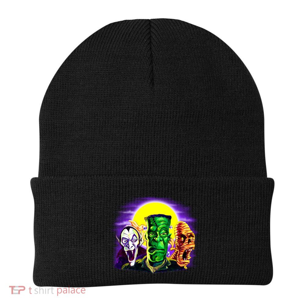 Frankenstein Halloween Monsters Knit Cap Winter Beanie