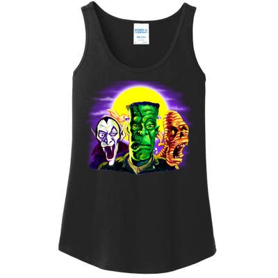 Frankenstein Halloween Monsters Ladies Essential Tank