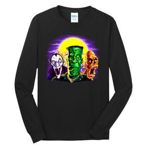 Frankenstein Halloween Monsters Tall Long Sleeve T-Shirt