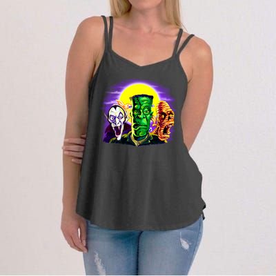 Frankenstein Halloween Monsters Women's Strappy Tank