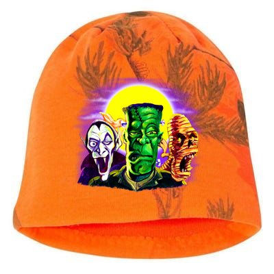 Frankenstein Halloween Monsters Kati - Camo Knit Beanie