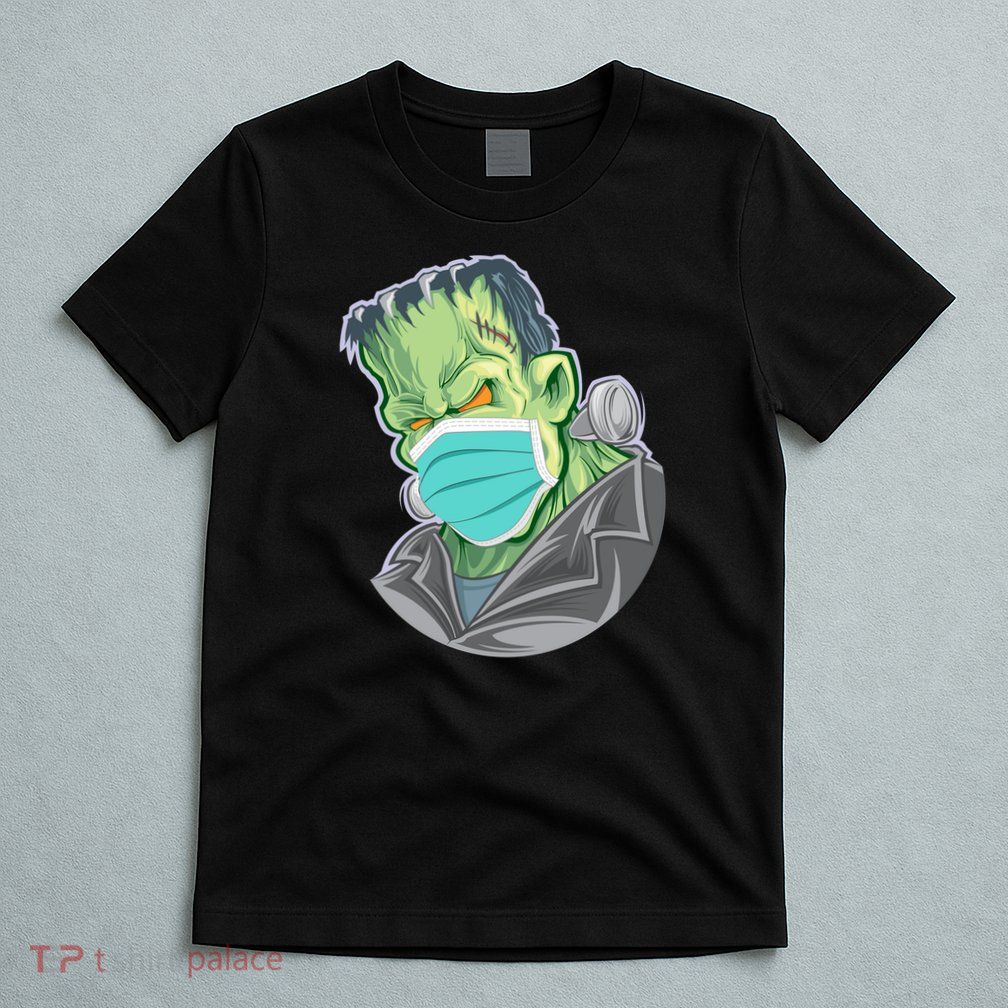 Frankenstein Pandemic Virus Mask T-Shirt