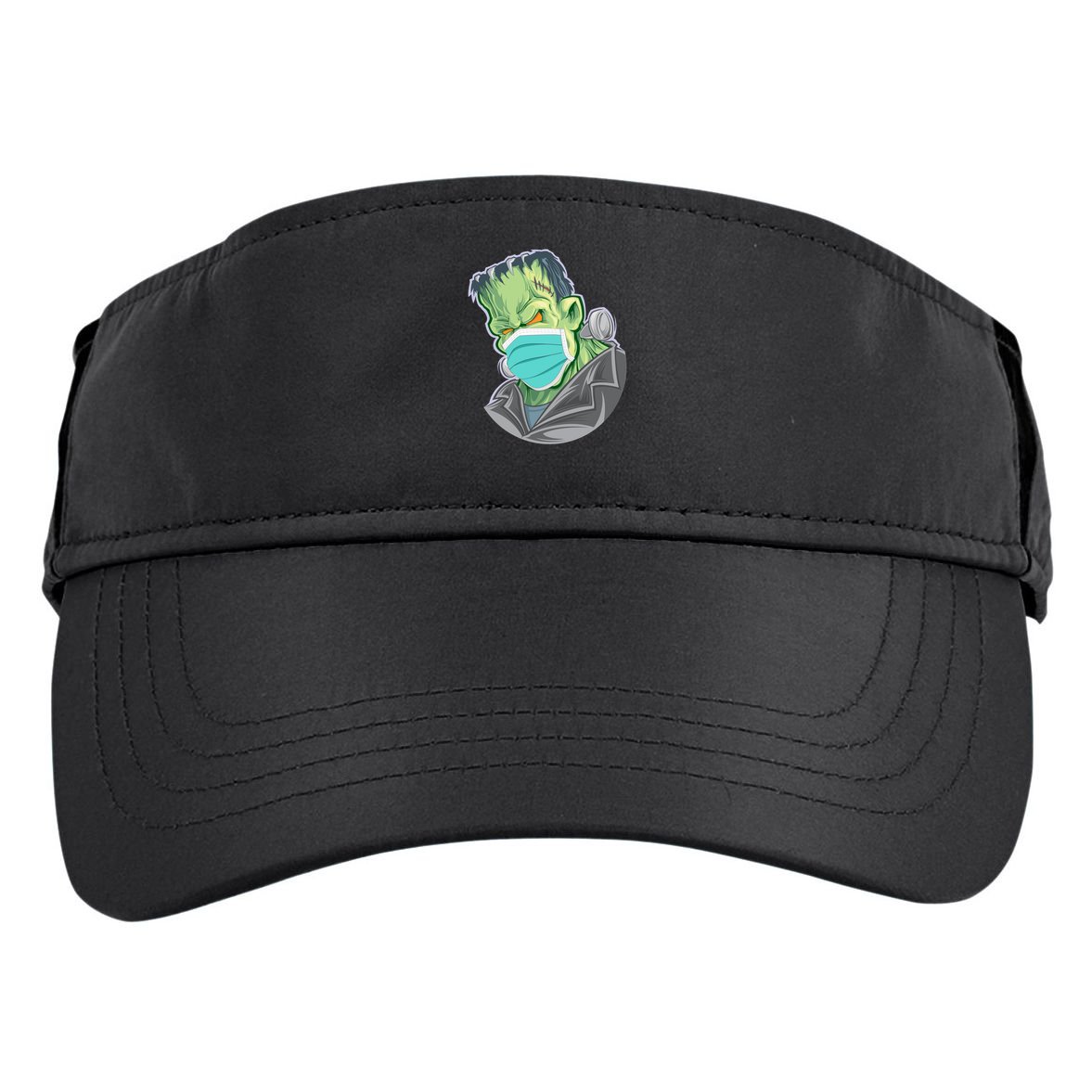 Frankenstein Pandemic Virus Mask Adult Drive Performance Visor