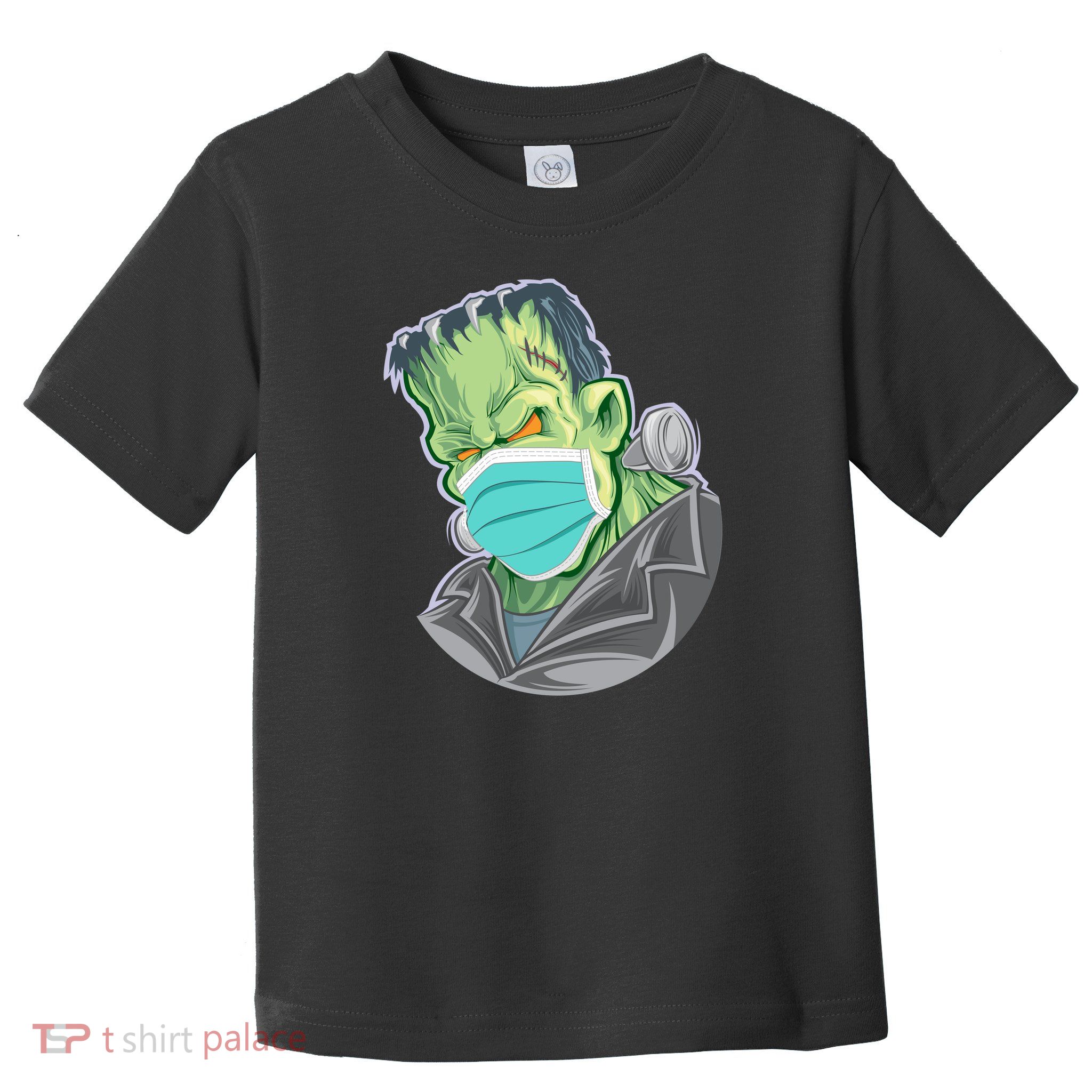 Frankenstein Pandemic Virus Mask Toddler T-Shirt