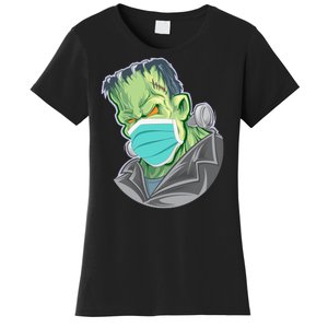 Frankenstein Pandemic Virus Mask Women's T-Shirt