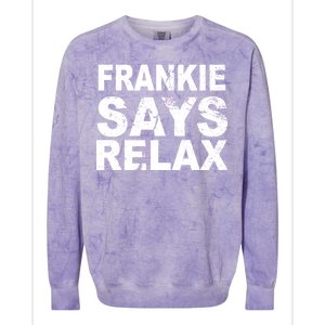 Frankie Says Relax Colorblast Crewneck Sweatshirt